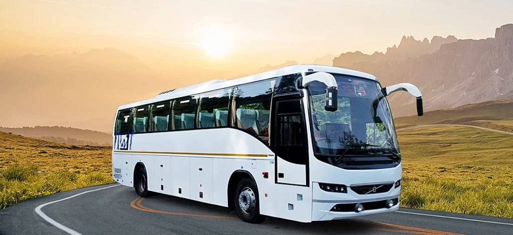 luxury bus on rent in Ahmedabad